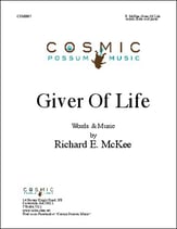 Giver of Life Unison choral sheet music cover